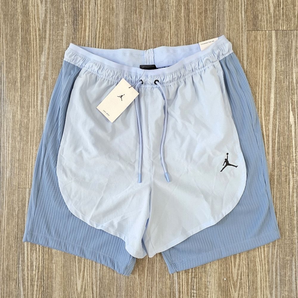 Nike Air Jordan Hybrid Shorts North Carolina Tar Heels UNC DZ0573-425 Men's XL